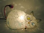 シーグラスランプ　猫らんぷ-19　の画像
