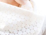 Organic Cotton サークルラッセル レースストール 【33㎝幅】の画像