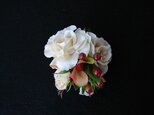 rose corsage ( クリーム )の画像