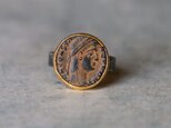 古代スタイル＊古代ローマンコイン　指輪＊9.5号　SVの画像