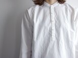 weather cloth shirt/whiteの画像