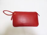 ✤SALE✤ ブッテーロのクラッチバッグ（赤）