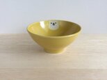 シロクマの茶碗(イエロー）