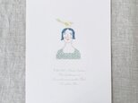 刺繍と詩 Portrait "Ｄｅｌｐｈｉｎｅ"の画像