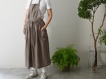 リネン　エプロンドレス　Casual line Mocaの画像