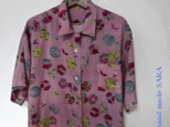 正絹＊アロハシャツ