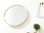 KATOMOKU plywood mirror km-91N ナチュラル 鏡の画像