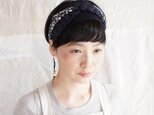 patchwork turban (cotton×linen mix 19ss-i)の画像