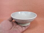 陶器 高台小鉢 薄青灰釉 【190442】