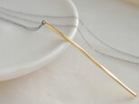 twig〜真鍮ロングネックレスの画像