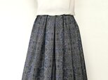 大島紬リメイク：タックスカート