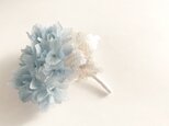 Corsage : 朝露の紫陽花の画像