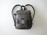 annco antique silver daypack