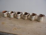 百色(ももいろ)象嵌 マグカップ 6個セットの画像