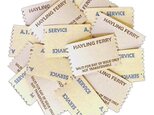 英国Vintageバスチケット22枚セット【England】DA-CO084の画像
