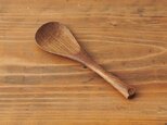 チークのサーバースプーン（オイル・蜜蝋仕上げ）