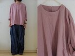 【受注制作】pinkラミーリネン　Big長袖プル