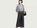岡山デニム 頼れる黒 ワイドパンツ ●VIOLA-WP●