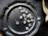 天然石のネックレス ■ 揺れるスピカ 7種類展開 ■ レインボームーンストーン