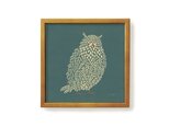 Poster + Frame 20 / Fluffy scops owlの画像