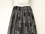 大島紬リメイク：タックスカート