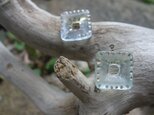 ガラスのブローチsquareの画像