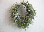 夏の草花のwreathの画像