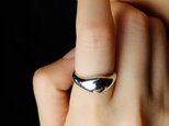 〈silver925〉Plump ring 2〜25号［slim］ぽってりボリュームシルバーリング<r_14>の画像