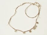 【送料無料】Chic gray necklaceの画像