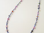 Ｋ10・ＳＶ Lapis lazuli ・Tourmaline Necklaceの画像