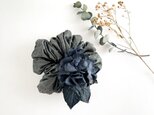 Hair accessory : シュシュ " Black Hydrangea."の画像