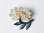 Wildflower  刺繍のブローチ ◇ 受注製作の画像