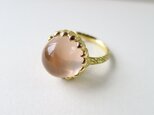 K18  Star Rose quartz　Ｒｉｎｇの画像