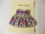 sokko's Dress オード色に花柄のワンピーススカートの画像