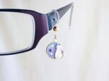 眼鏡チャーム 猫(アメジスト)