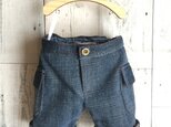 ダッフィーサイズのお洋服　デニムカーゴパンツ