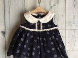 ダッフィーお洋服 小花プリントワンピースの画像