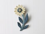 Wildflower  刺繍のブローチ Cの画像