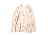 cardigan (ivory)の画像