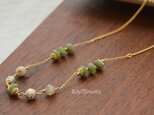 African Opal-Mossagate Necklace