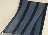 手織りストール A26の画像