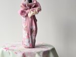 風呂敷 ふろしき 弁当包み 宇野千代 さくら 花咲ざくら ピンク ポリエステル100％ 70cm幅 ギフト 12-7541-15