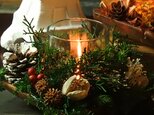 『森のクリスマスキャンドル』◆聖なる夜を灯すアロマ＆キャンドルホルダーの画像