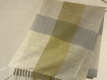 手織りストール A32の画像