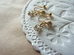 キュービックジルコニアイヤリング・ノンホールピアス