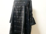 正絹 着物リメイク 袖ピンタック チュニックの画像