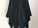 ＊＊＊カシミアアンゴラウール ケープマント 漆黒＊＊＊