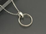 ikozubami様限定　大切な指輪をネックレスにできる「リングホルダー・ミニ」（Ｋ18ＰＧ）の画像