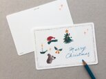 クリスマスのポストカード 5枚組の画像
