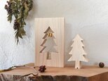 ひのきのクリスマスツリー（木製　ミニツリー）の画像